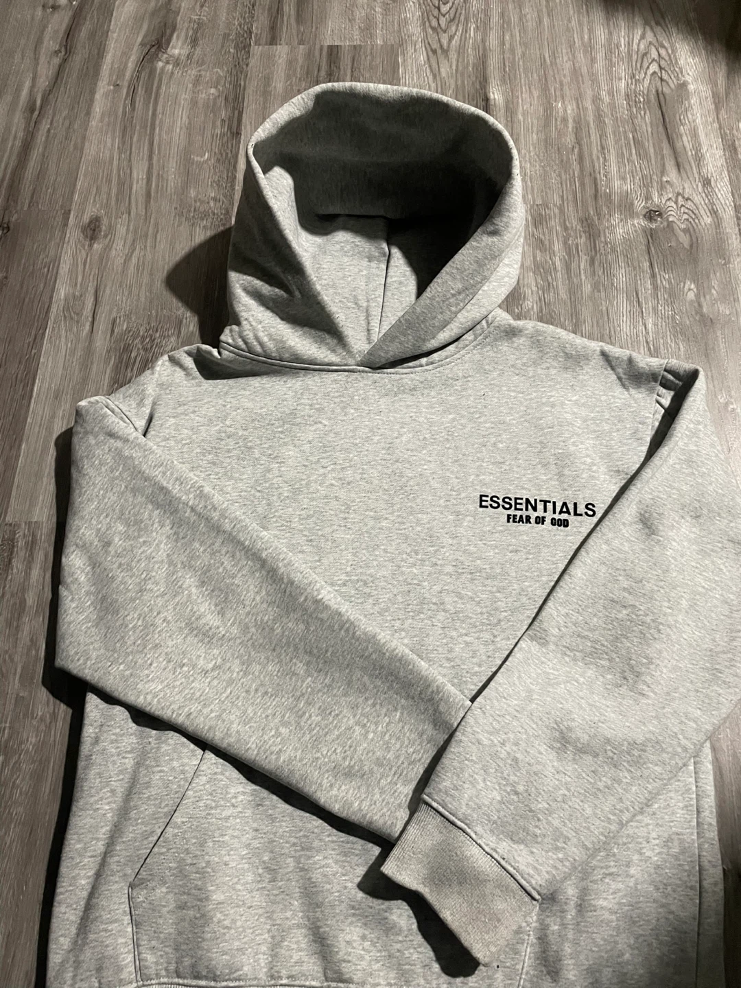 Essentials Fear of God Hoodie - Grey, Size M