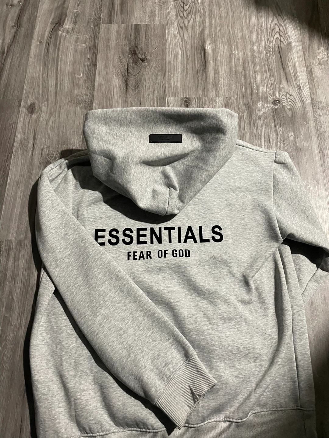 Essentials Fear of God Hoodie - Grey, Size M - photo 2