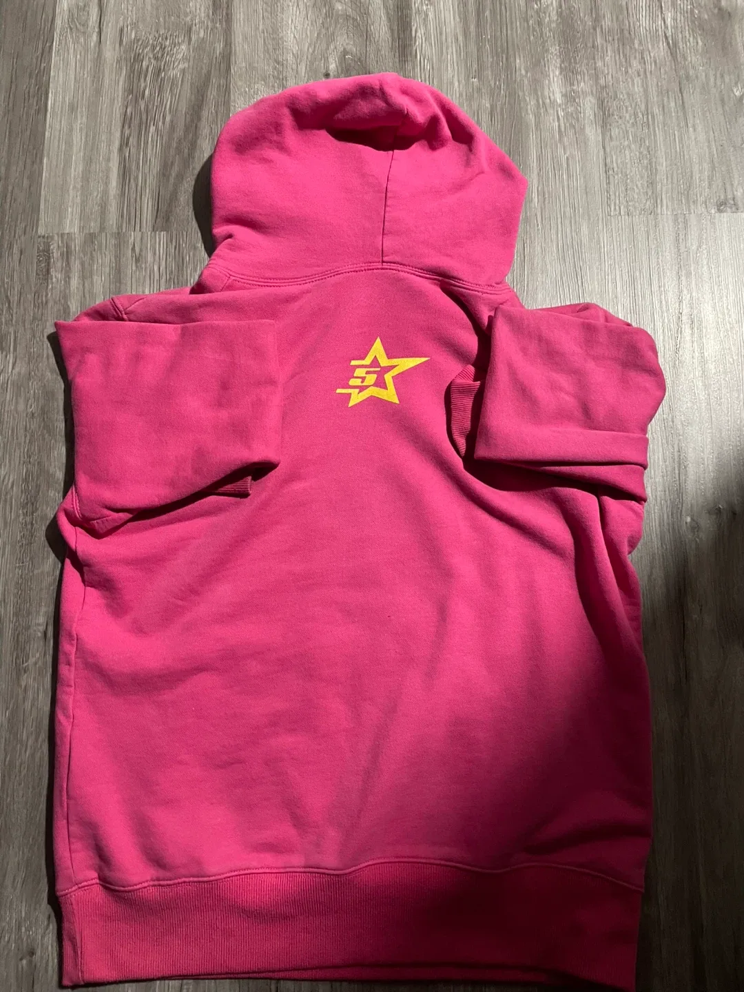 Sp5der Pink Hoodie - Size Small image indicator(2)