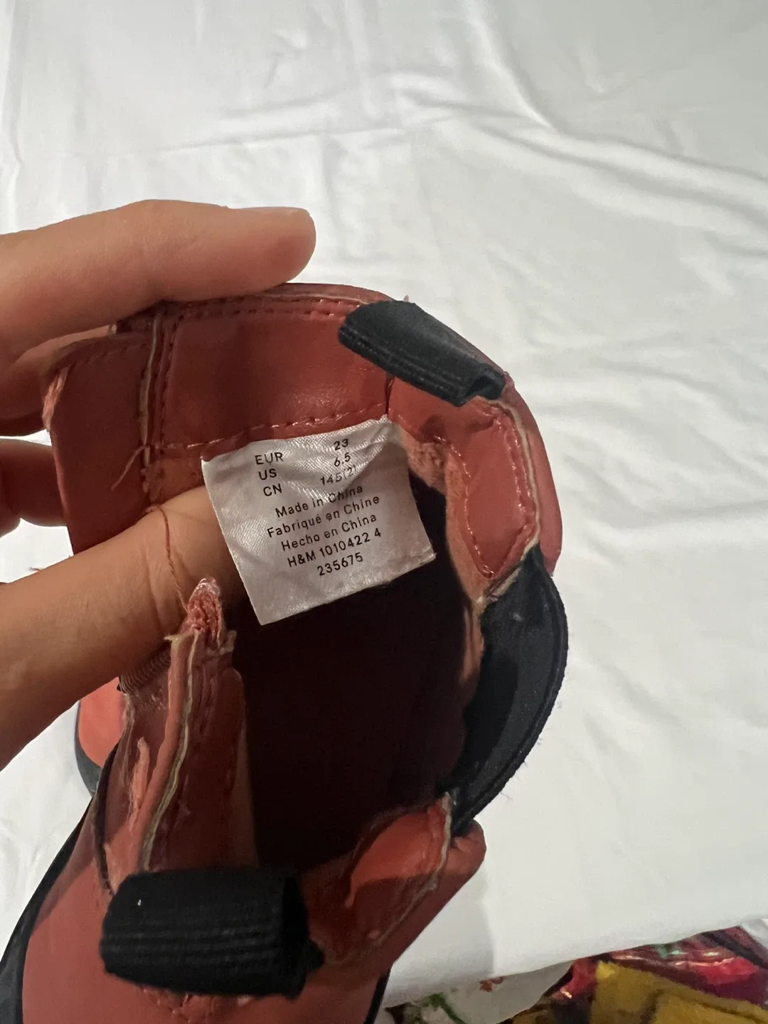 H&M Reddish Brown Toddler Boots - Size 6.5 image indicator(4)