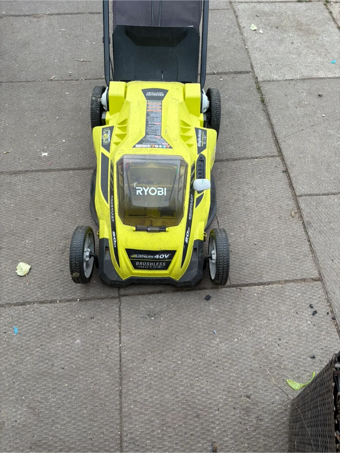 Ryobi 20in Brushless Motor Lawn Mower image indicator(6)