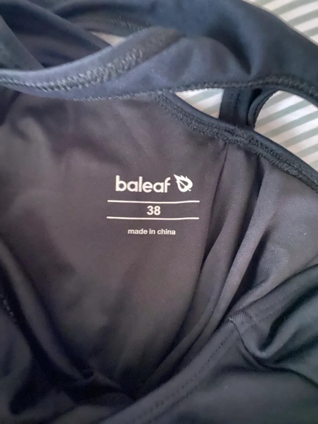 Baleaf Black Swimsuit - Size 38 (New) image indicator(3)