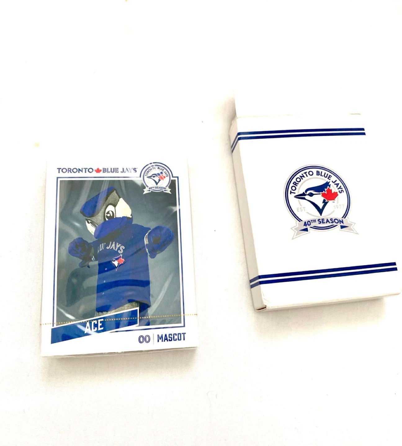 Toronto Blue Jays 40th Season Playing Cards