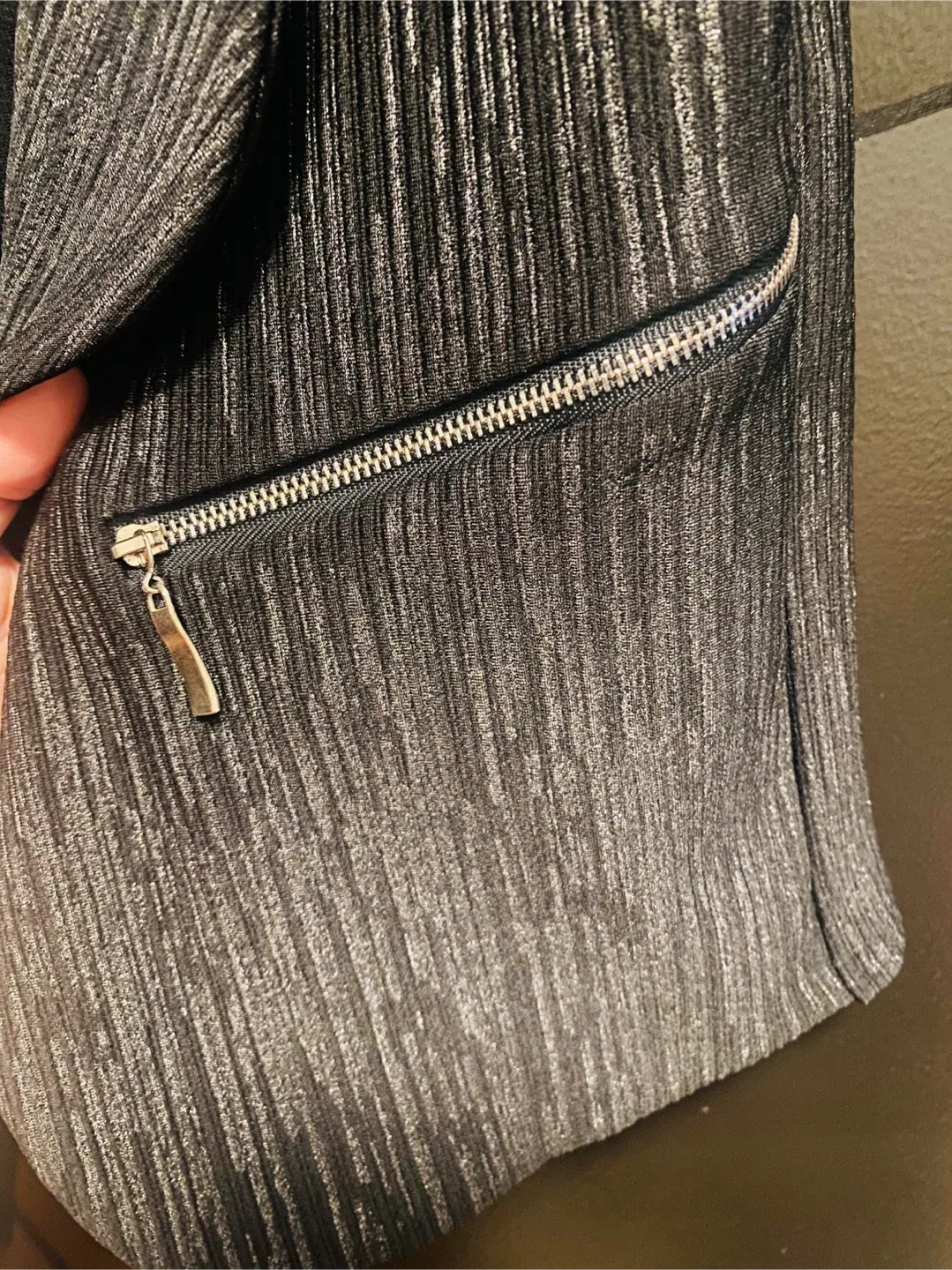 Crème Fraîche Black Blazer, Size S image indicator(5)