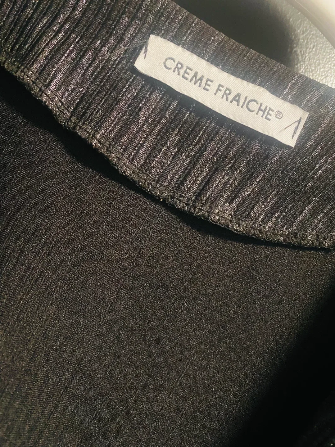 Crème Fraîche Black Blazer, Size S image indicator(3)