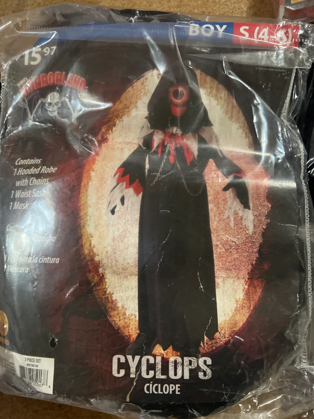 Kids Wolverine Muscle Costume - Size Medium (8-10) - photo 5