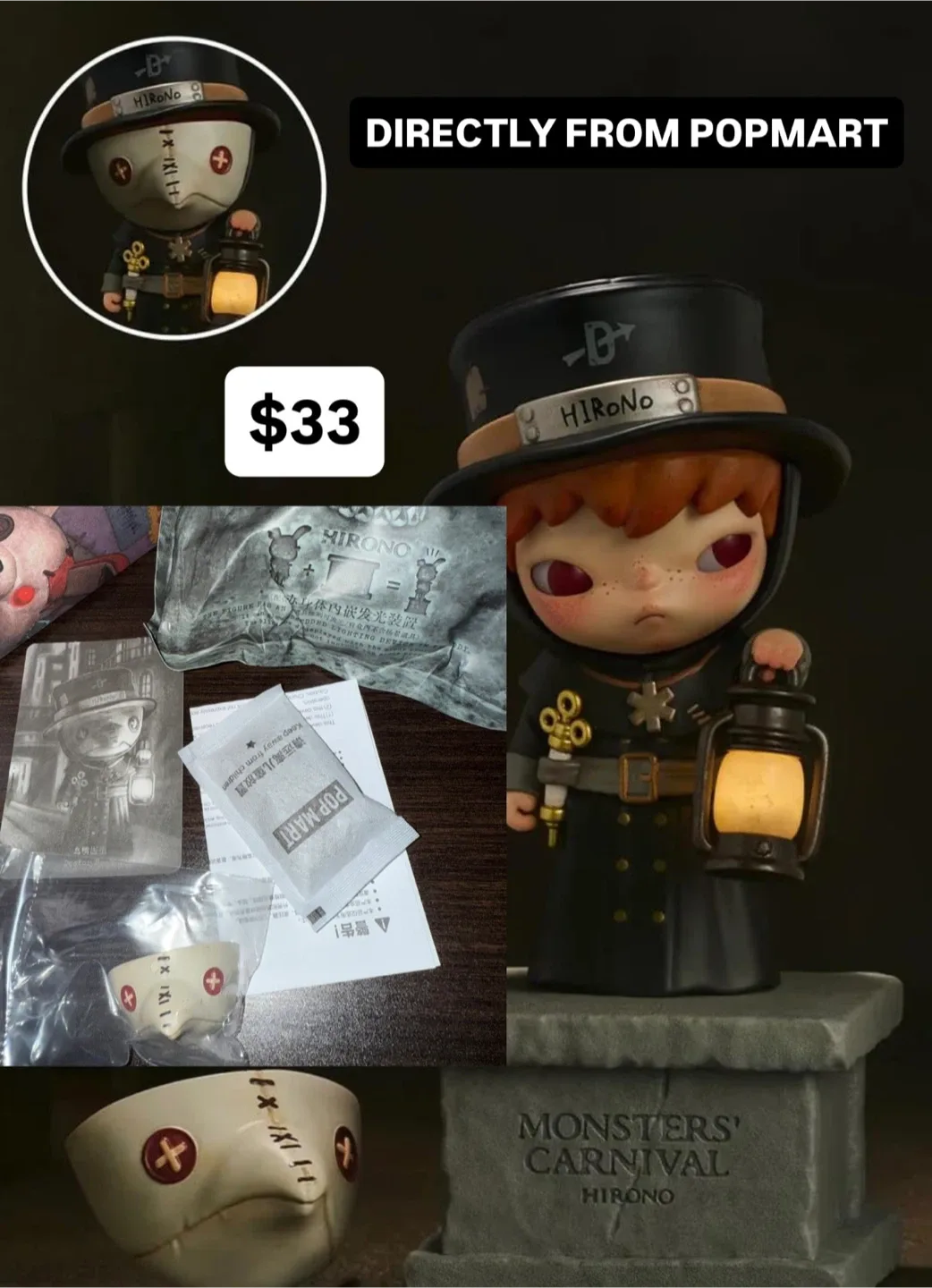 NEW Hirono Monsters' Carnival Series - Doctor Beak