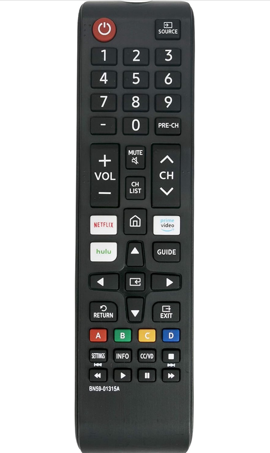 Replaced Remote fit for Samsung Smart 4K TV
