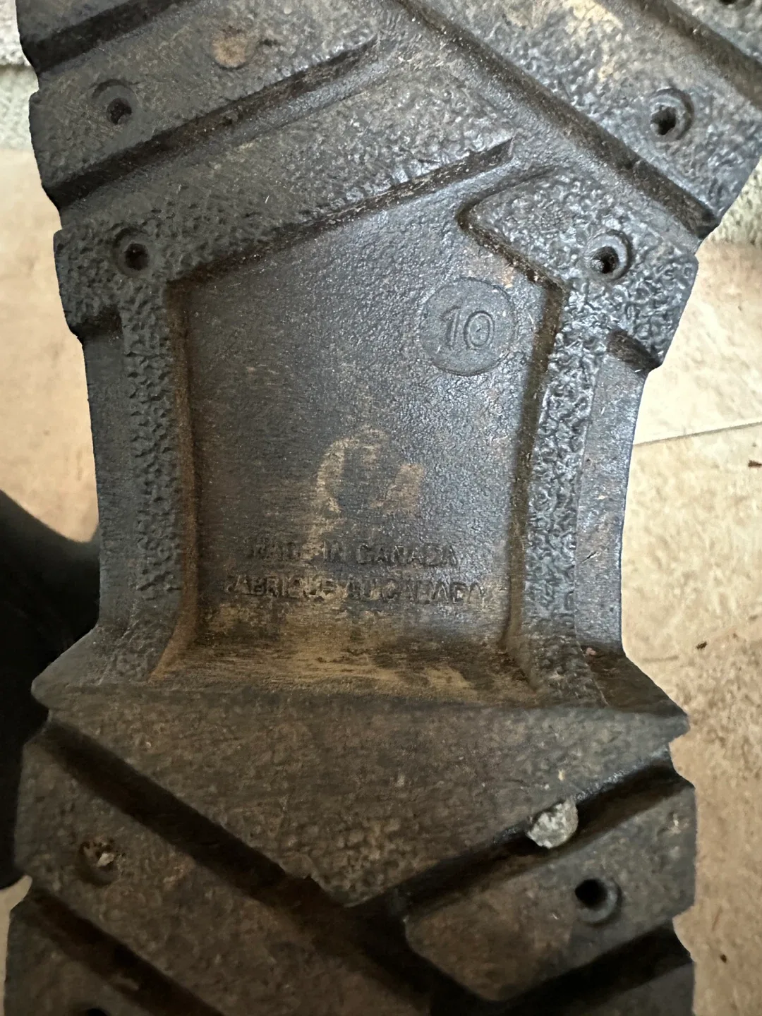 Black Rubber Rain Boots - Size 10 image indicator(3)