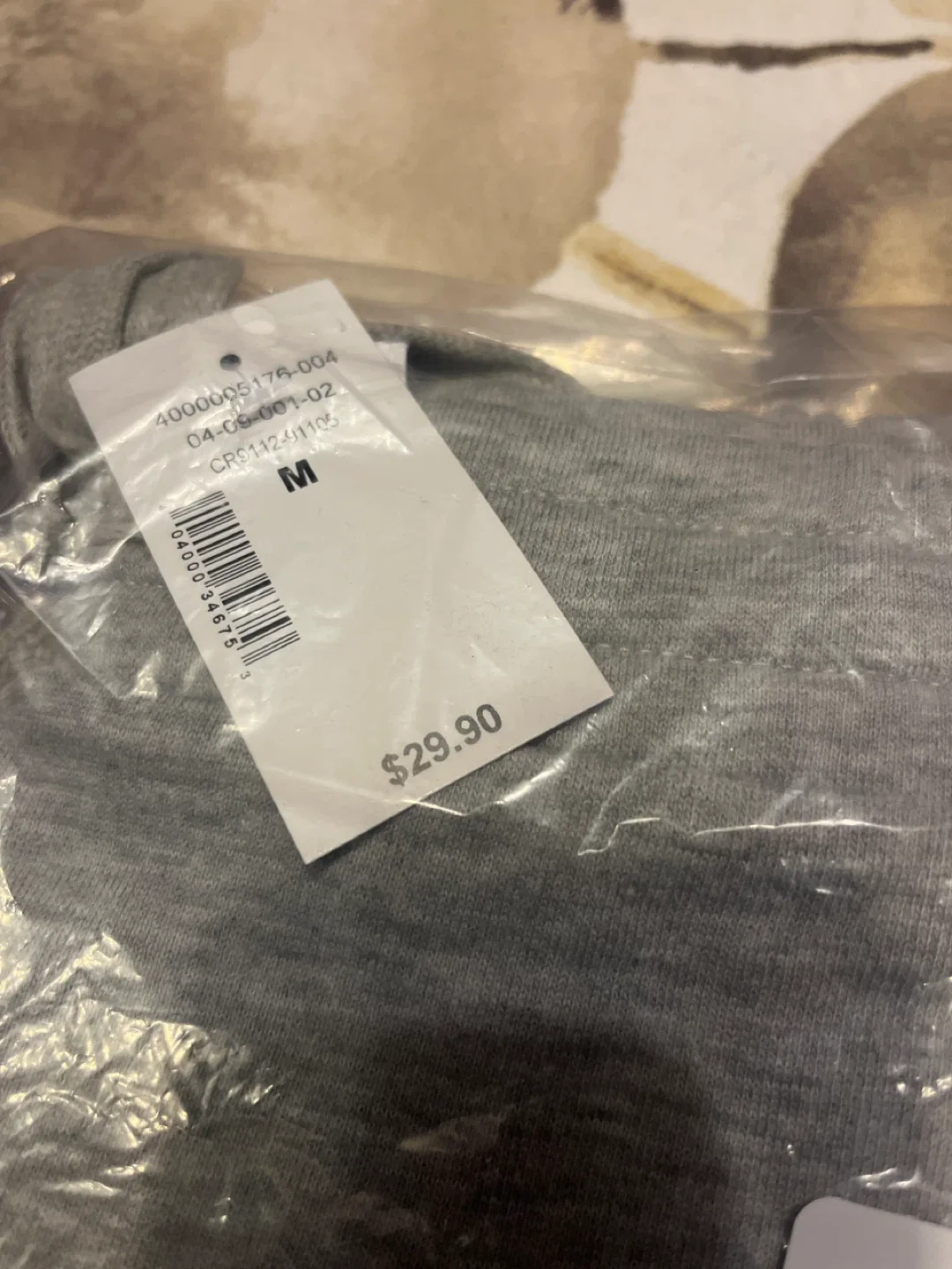 CLEO New Grey Jogger Shorts - Size M image indicator(3)