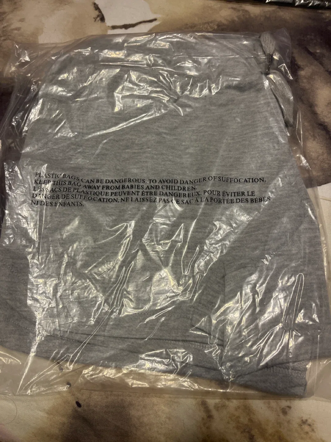 CLEO New Grey Jogger Shorts - Size M image indicator(2)