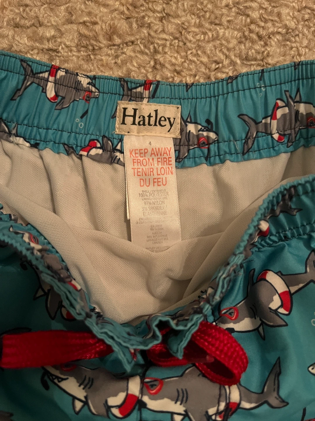 Hatley Boys' Swim Trunks - Size 4 - photo 2