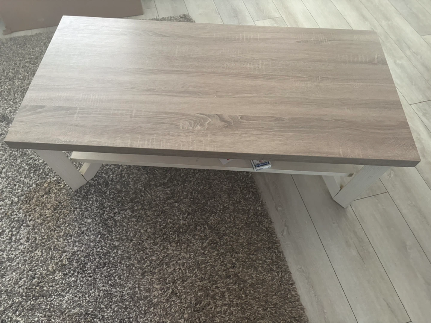 Coffee Table - Light Wood Finish - photo 4