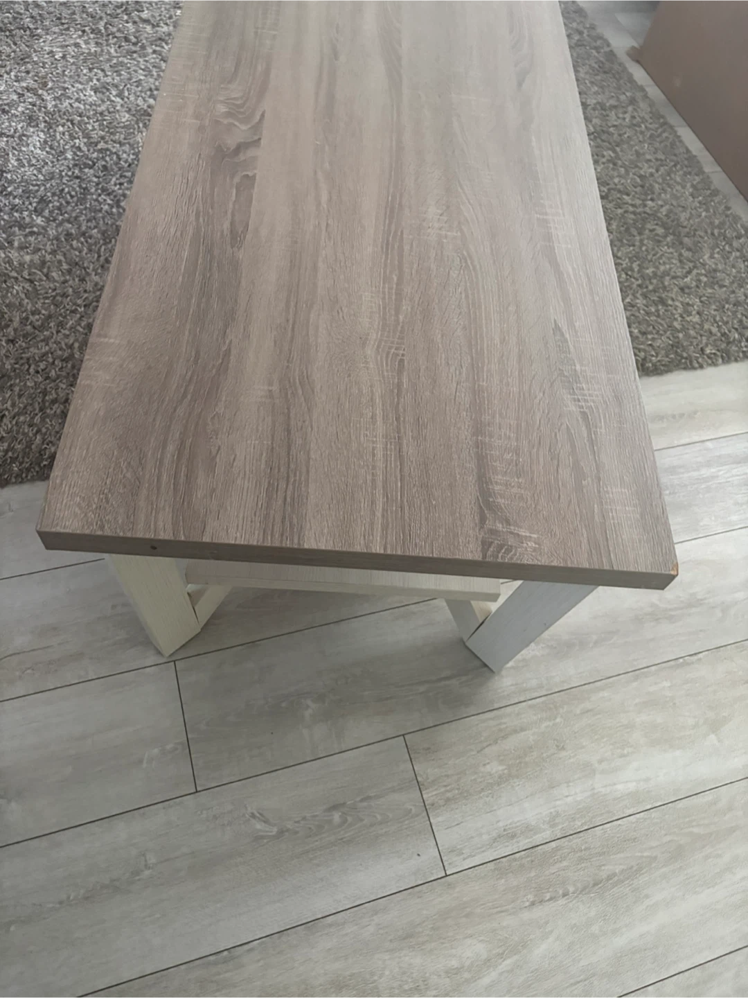 Coffee Table - Light Wood Finish - photo 3