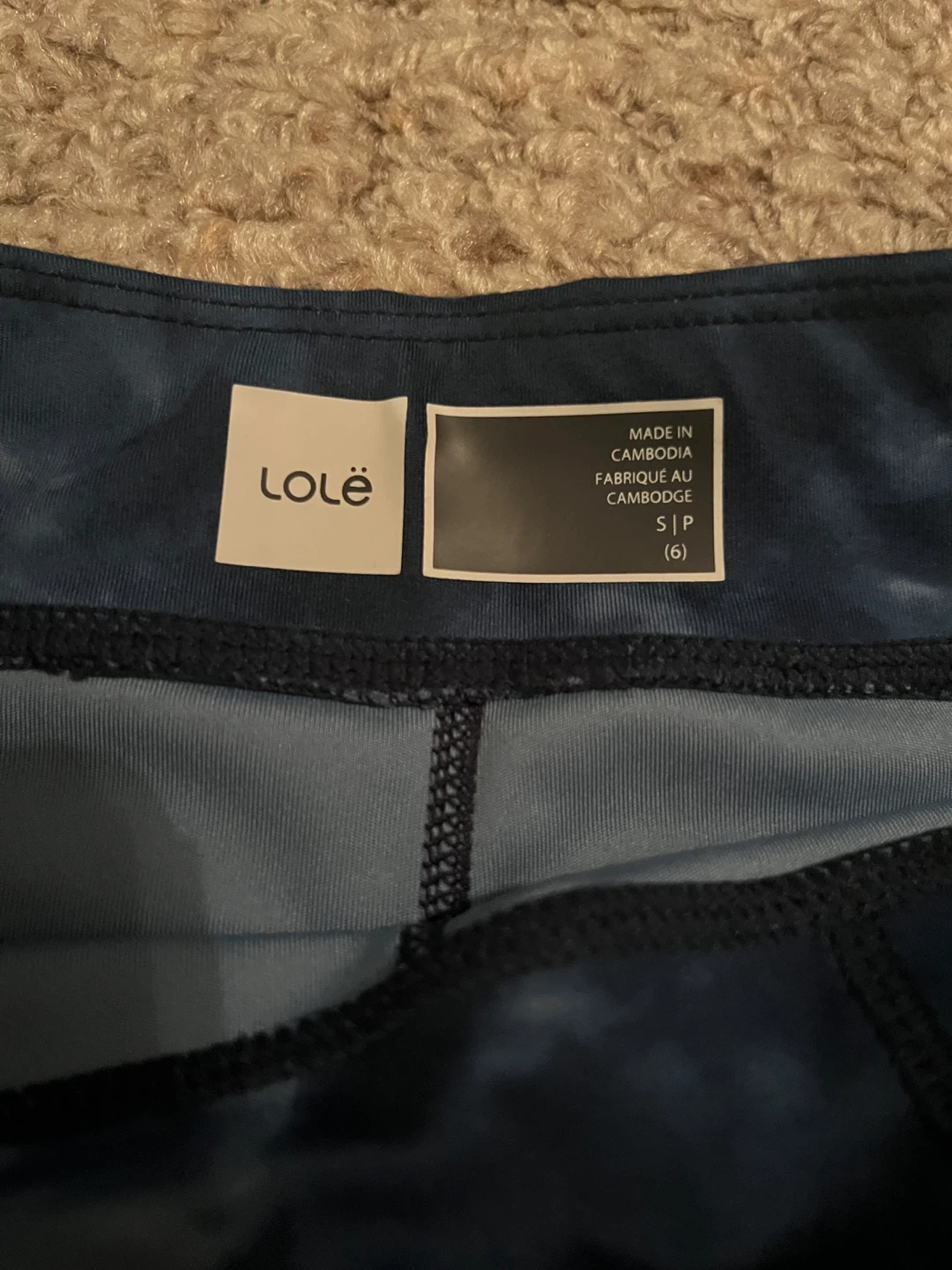 Lolë girl’s Capri Leggings, Size S - photo 2