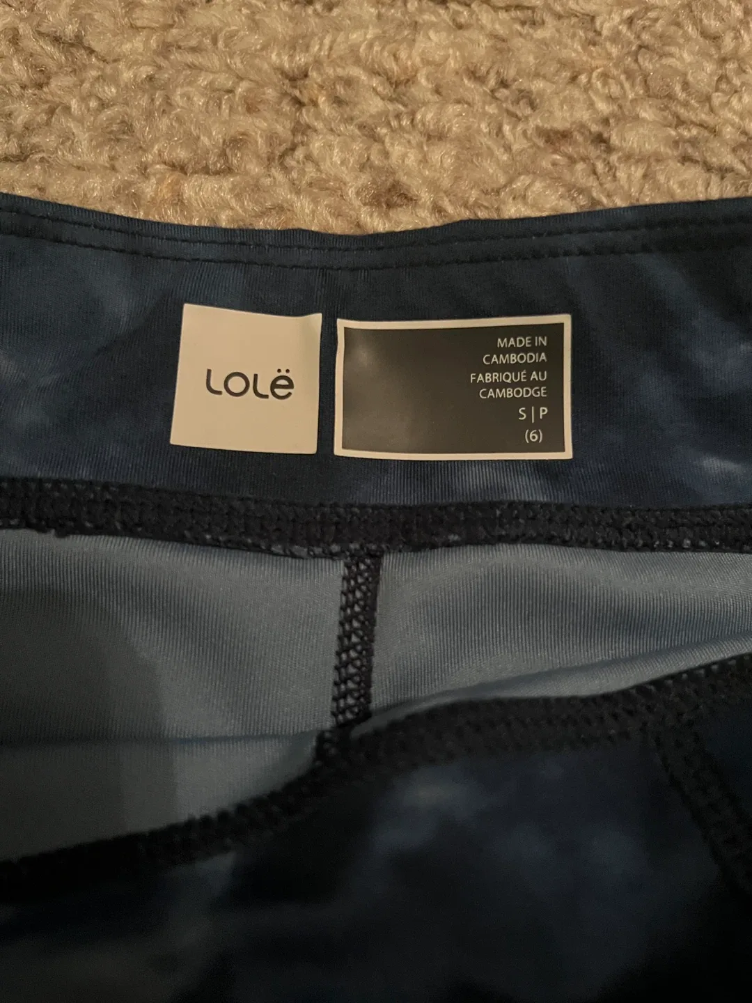 Lolë girl’s Capri Leggings, Size S image indicator(2)