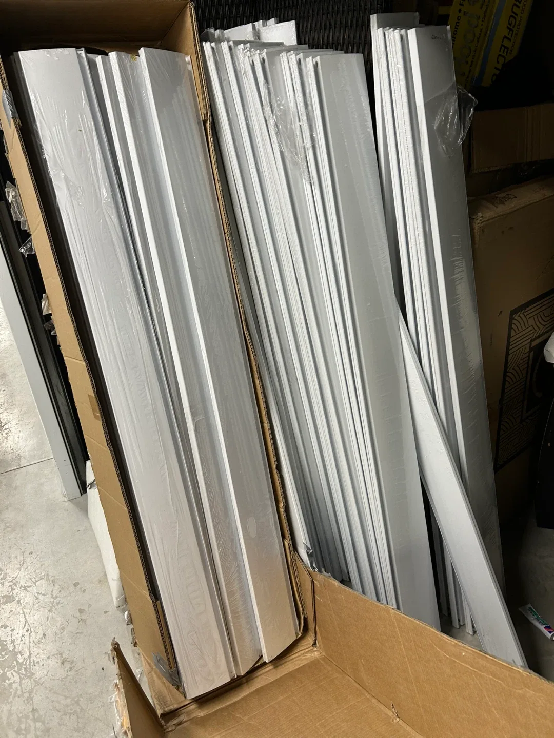 Three boxes backyard of parabola roof $50 each box image indicator(3)