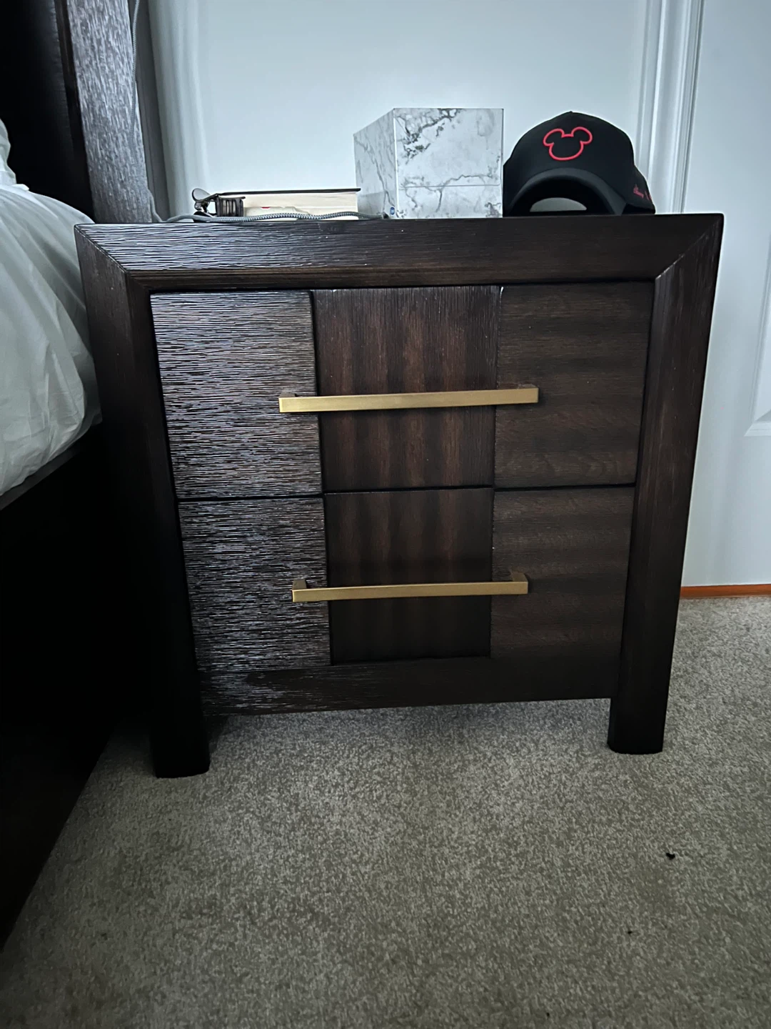 Kenzo Brown Nightstand - photo 2