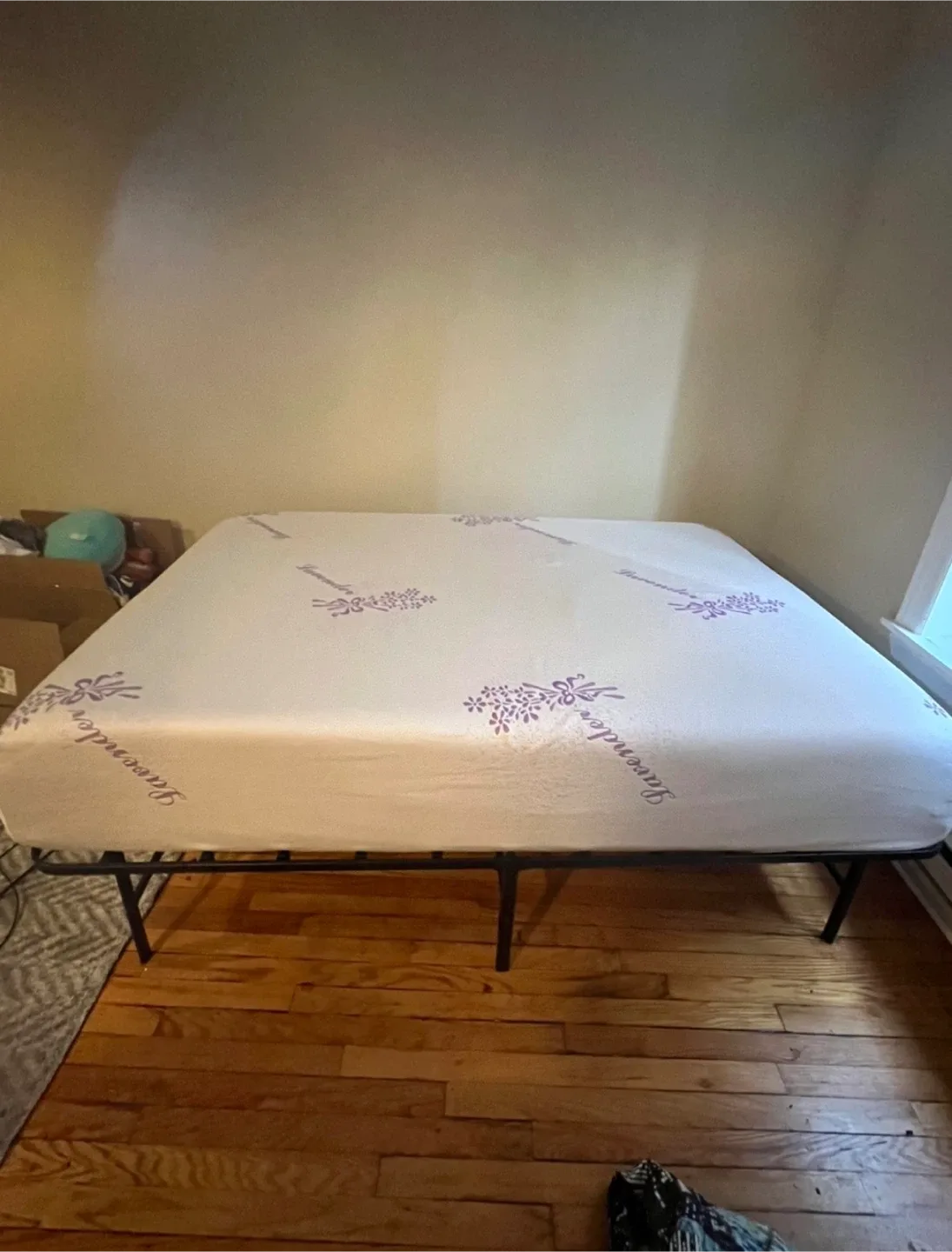 Lavender Mattress and frame image indicator(2)