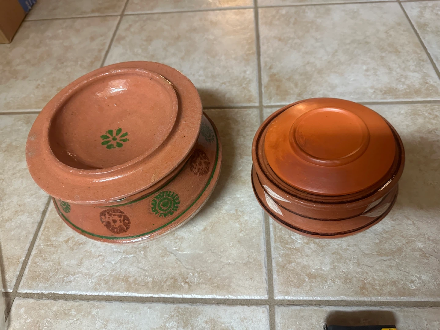 Clay Cooking pots with lid