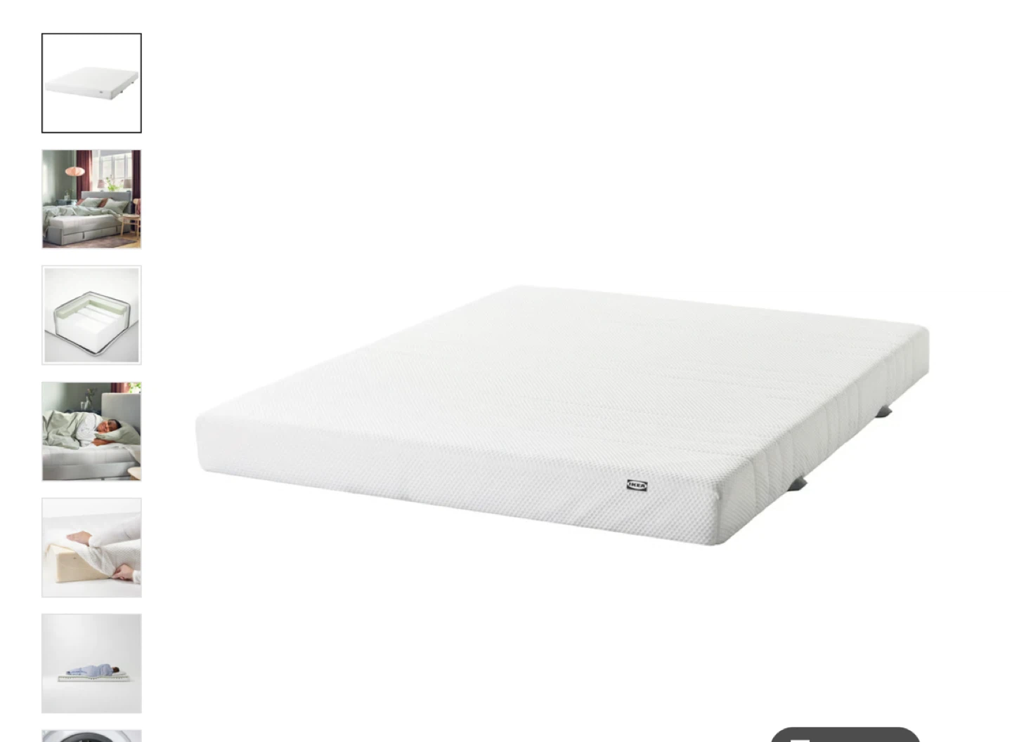 IKEA Queen Foam Mattress