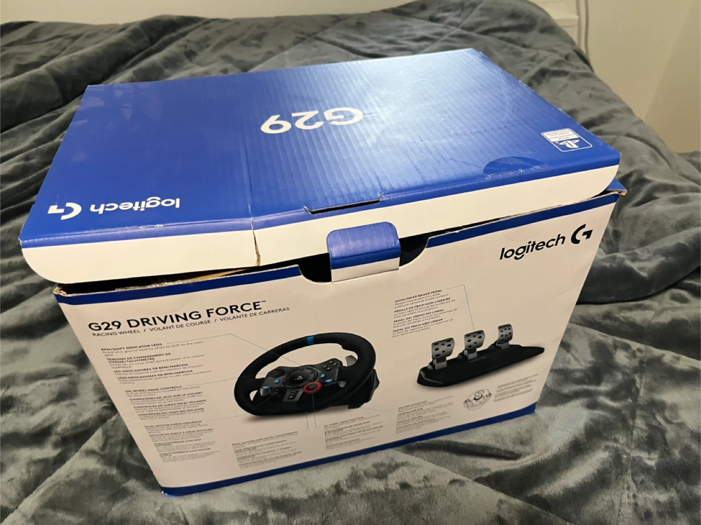 Logitech G29 Driving Force Racing Wheel - Like New! - photo 2