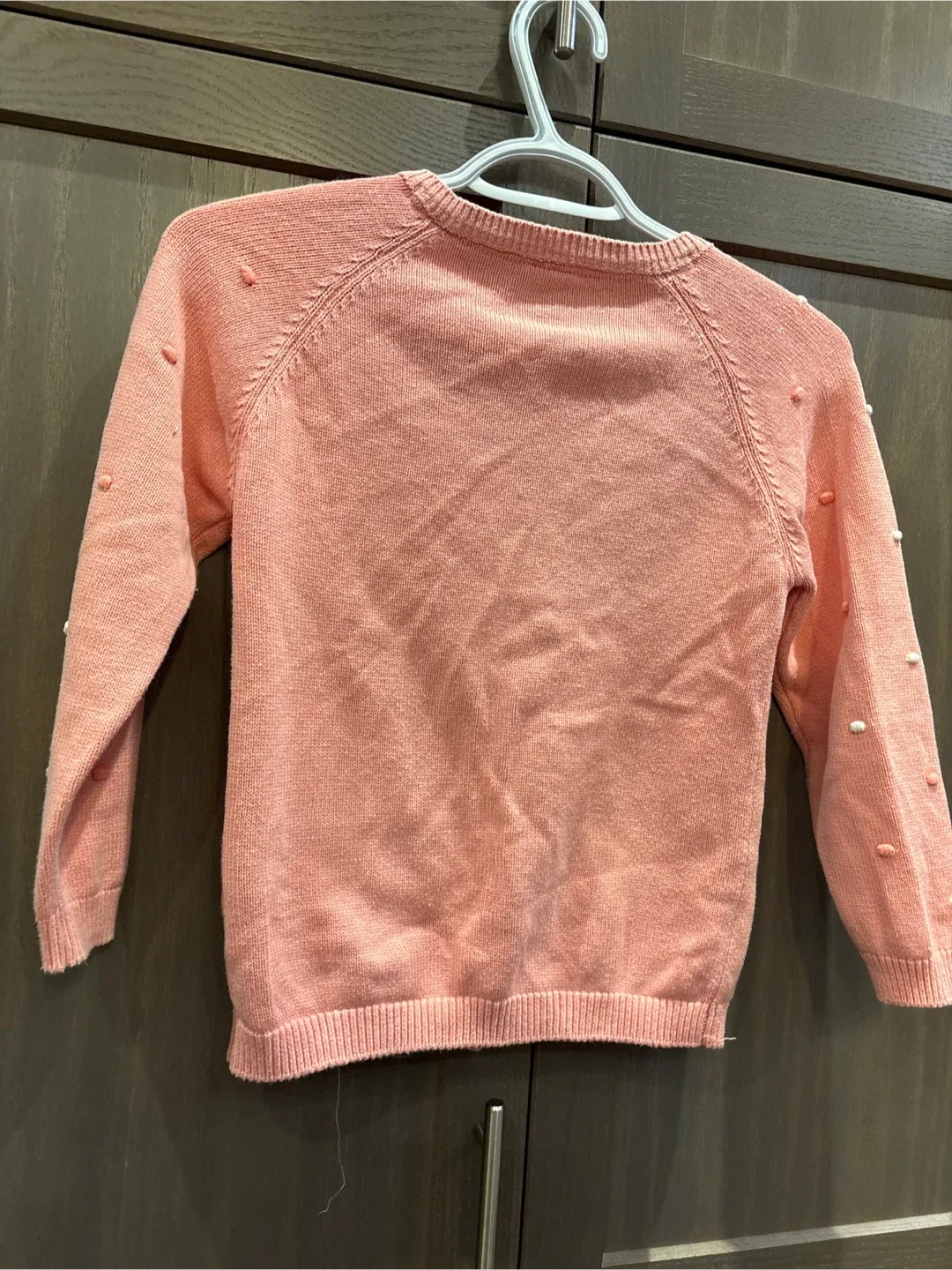 Size 9 -10 pink Cardigan image indicator(5)
