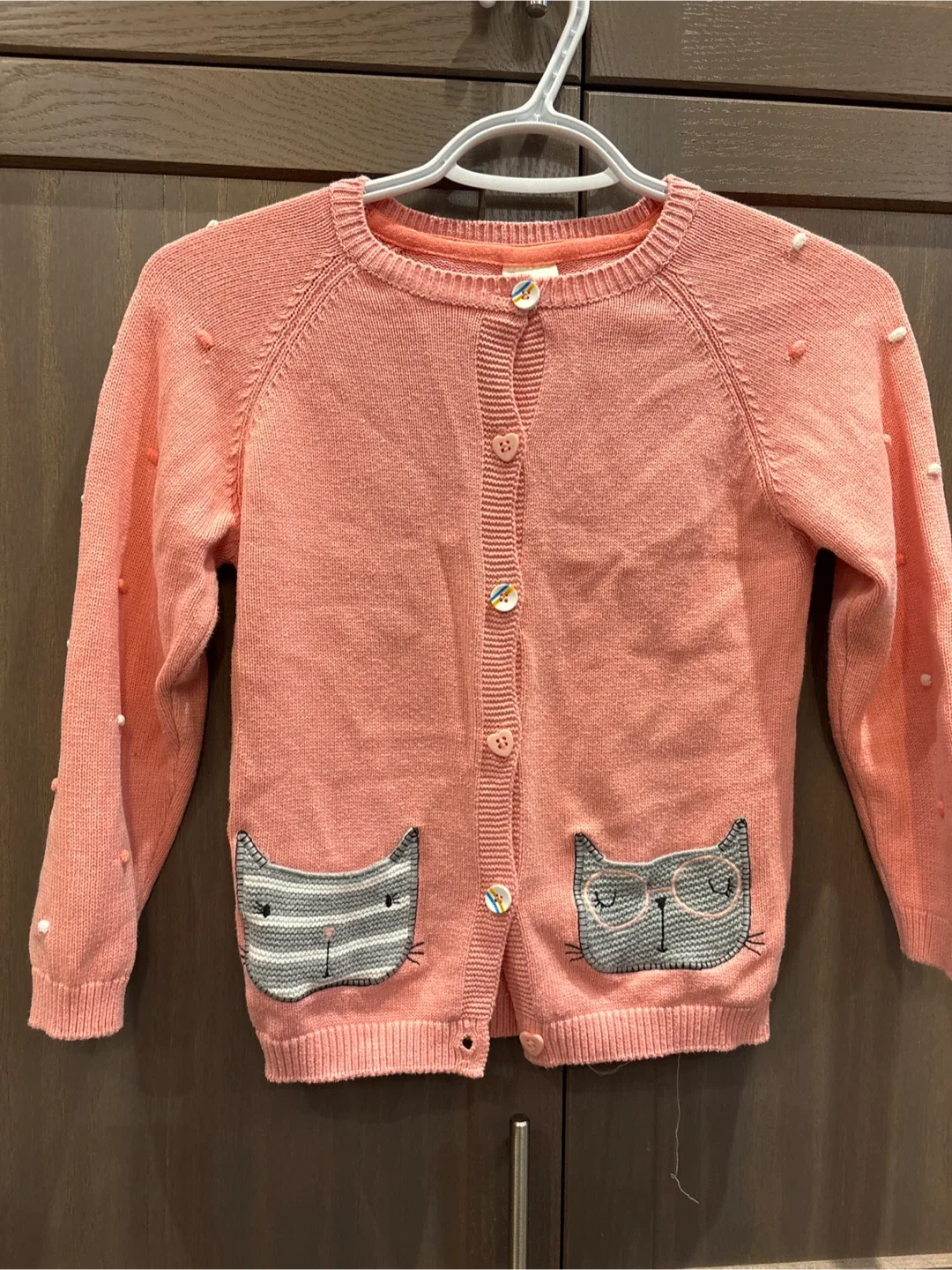 Size 9 -10 pink Cardigan thumbnail