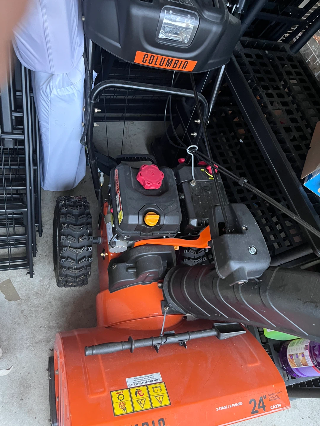 Columbia 24-inch Two-Stage Snowblower - photo 4