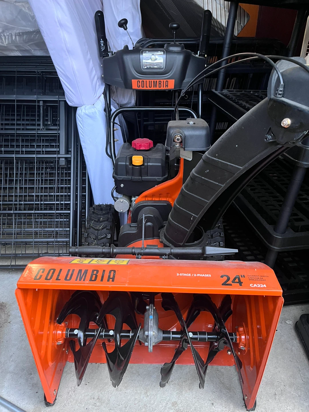 Columbia 24-inch Two-Stage Snowblower - photo 2