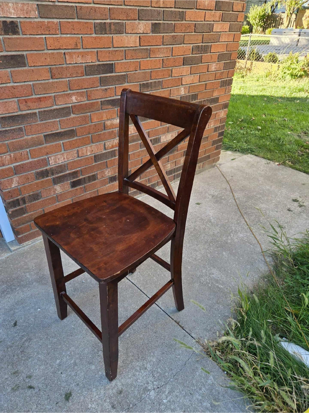 Wooden Bar Stools - Set of 3 - photo 2