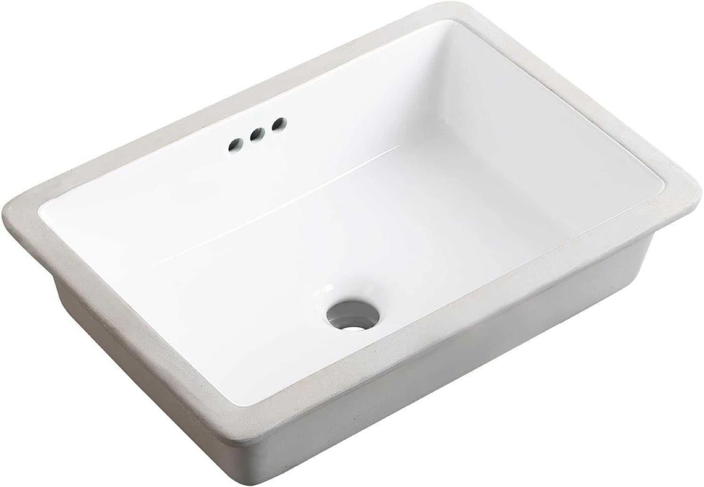 20 Inch Undermount Bathroom Sink with Overflow