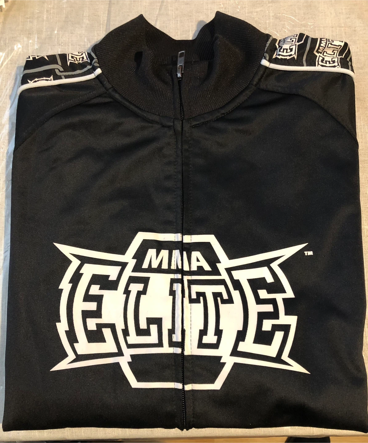 MMA Elite Black Track Jacket