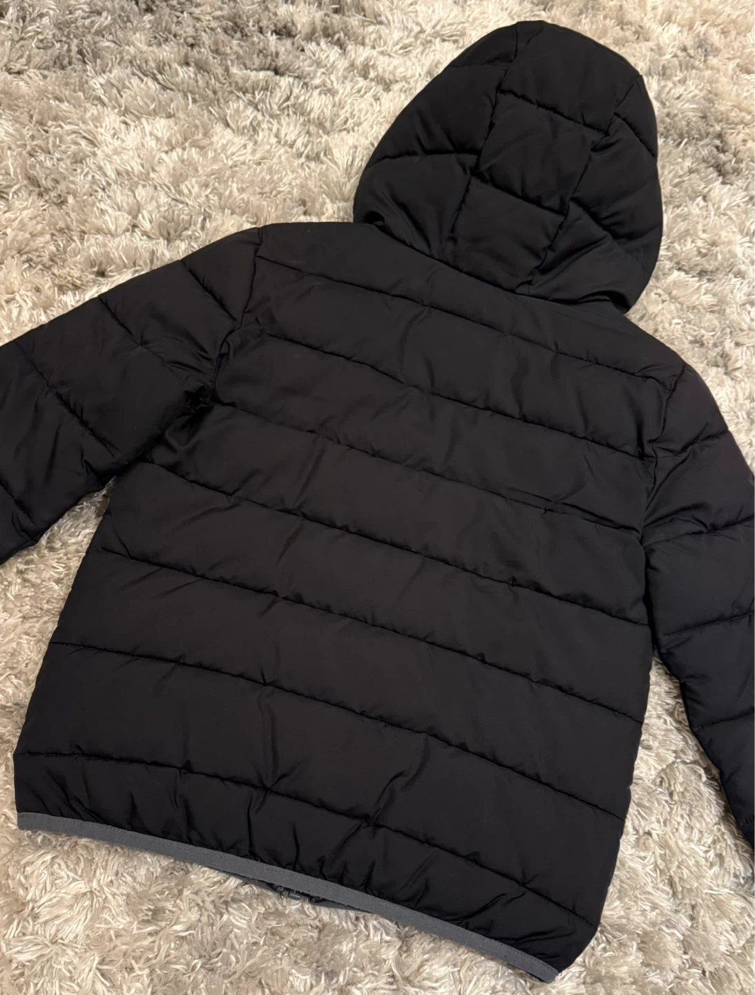 Under Armour Black Puffer Jacket - Size 7 - photo 3