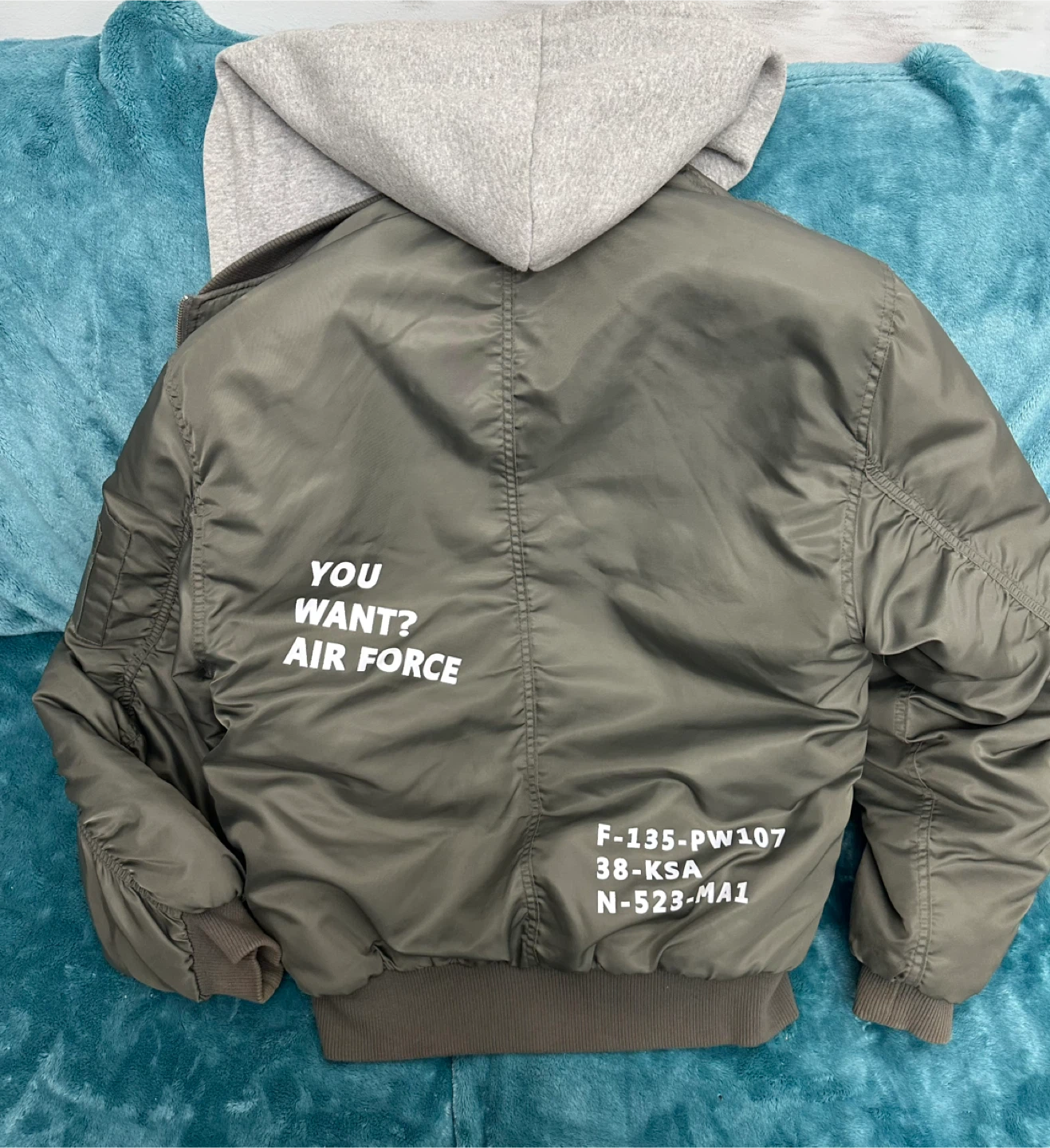 A.BLESS Bomber Jacket with Hood - photo 2
