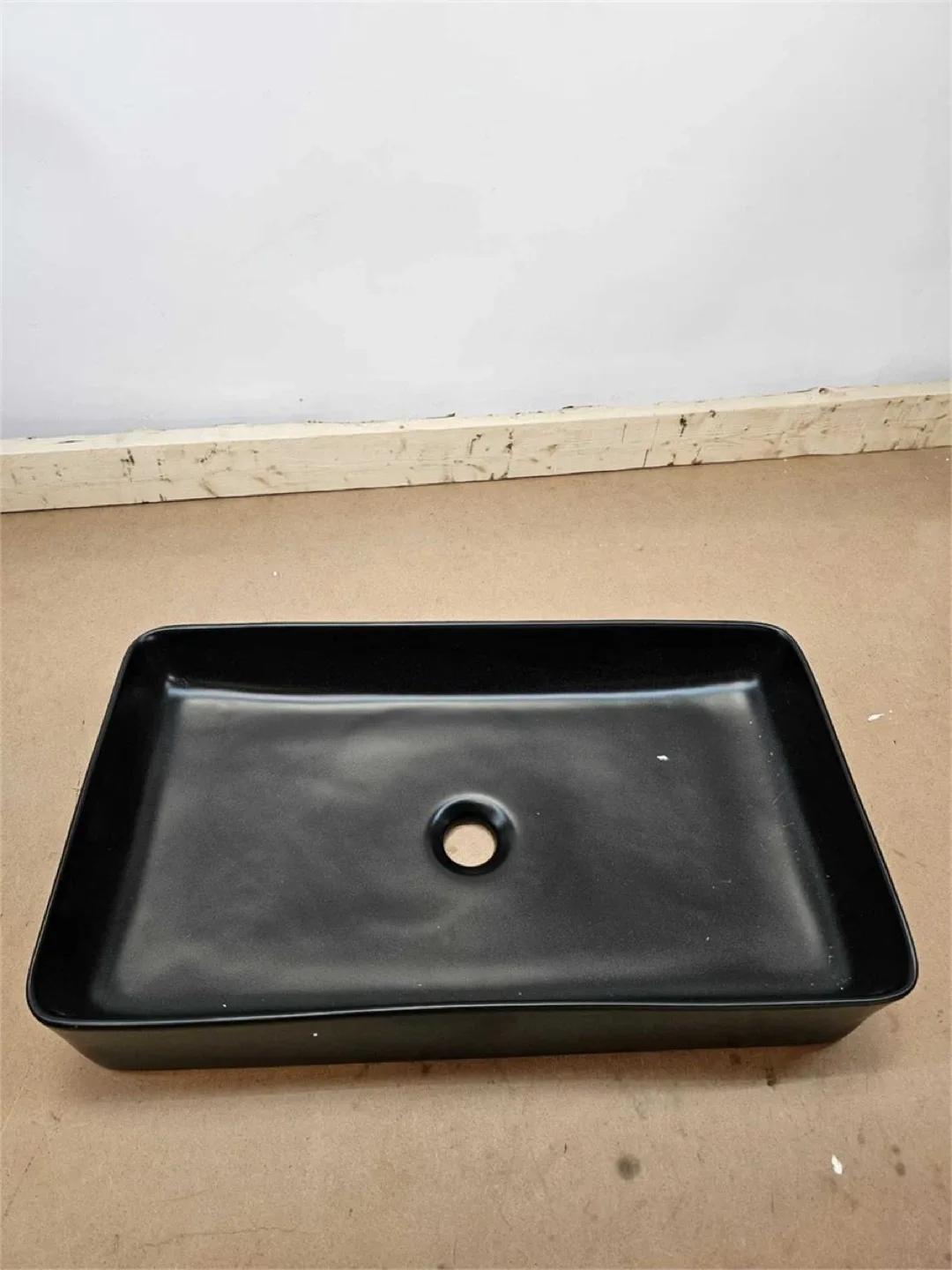 Karamag Rectangle Vessel Bathroom Sink - Black image indicator(2)