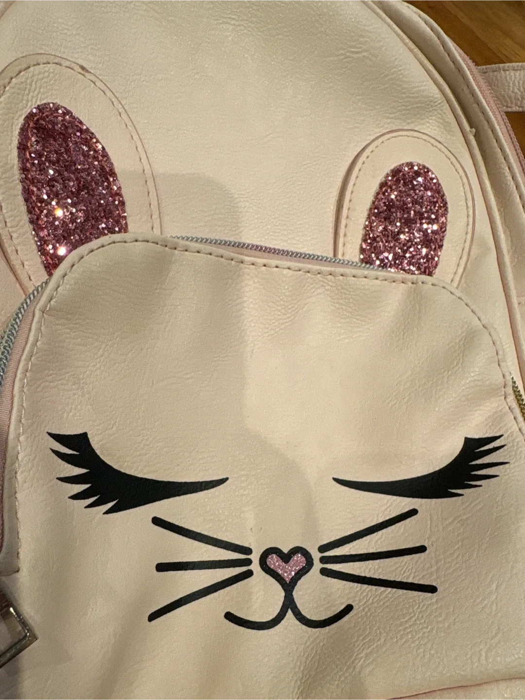 Kids' Pink Bunny Backpack image indicator(2)