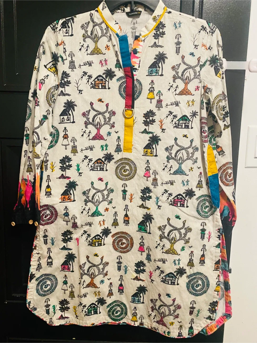 Sapphire XS Printed Kurti thumbnail