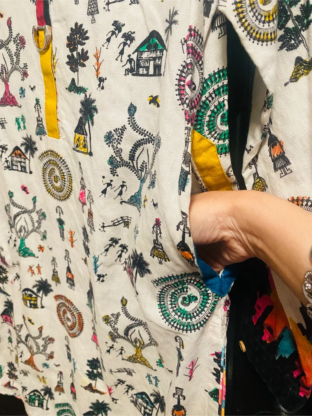 Sapphire XS Printed Kurti image indicator(7)