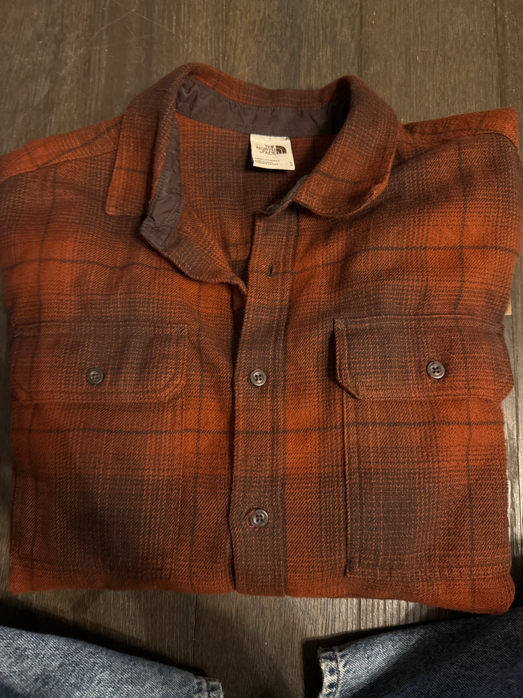The North Face Mens Flannel Shirt - Size M