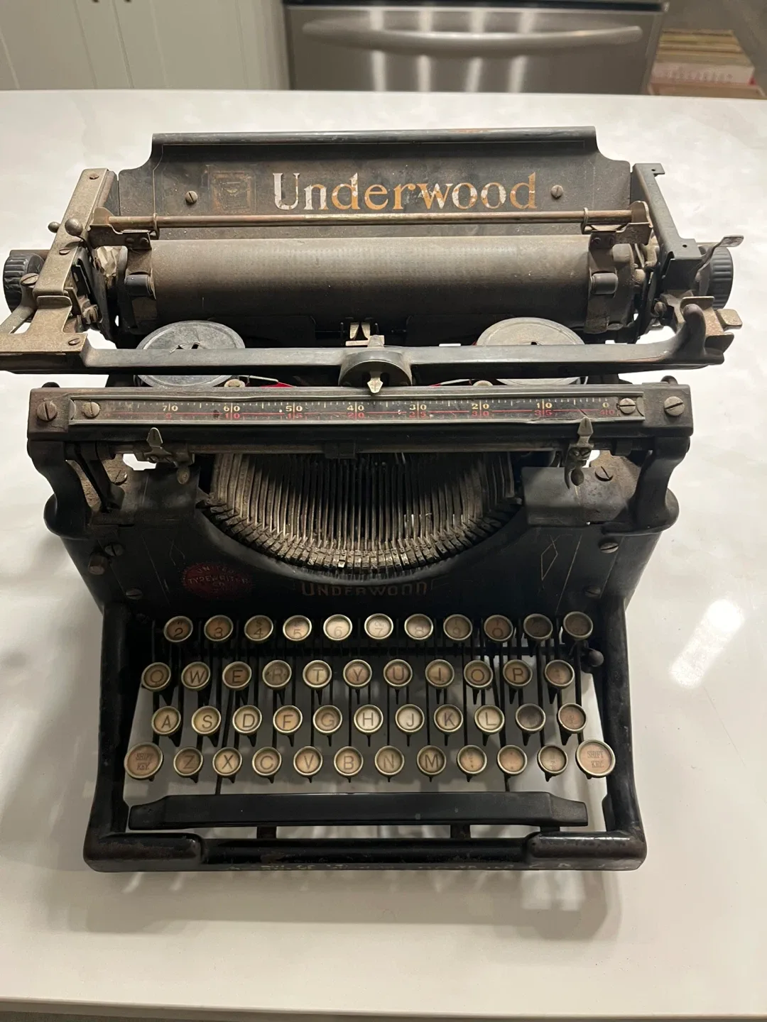 Antique Underwood Typewriter image indicator(2)