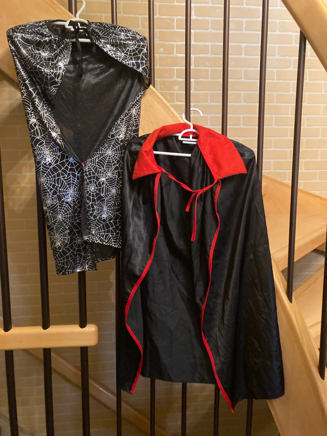 Halloween Costumes - Vampire & Spiderweb Cape