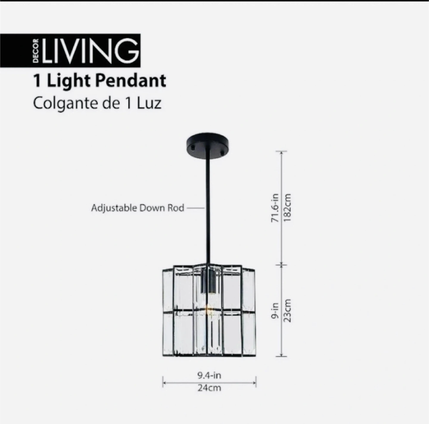 SET OF 3 FOR $45 ,Decor Living Pendant - Matte Black Finish - photo 2