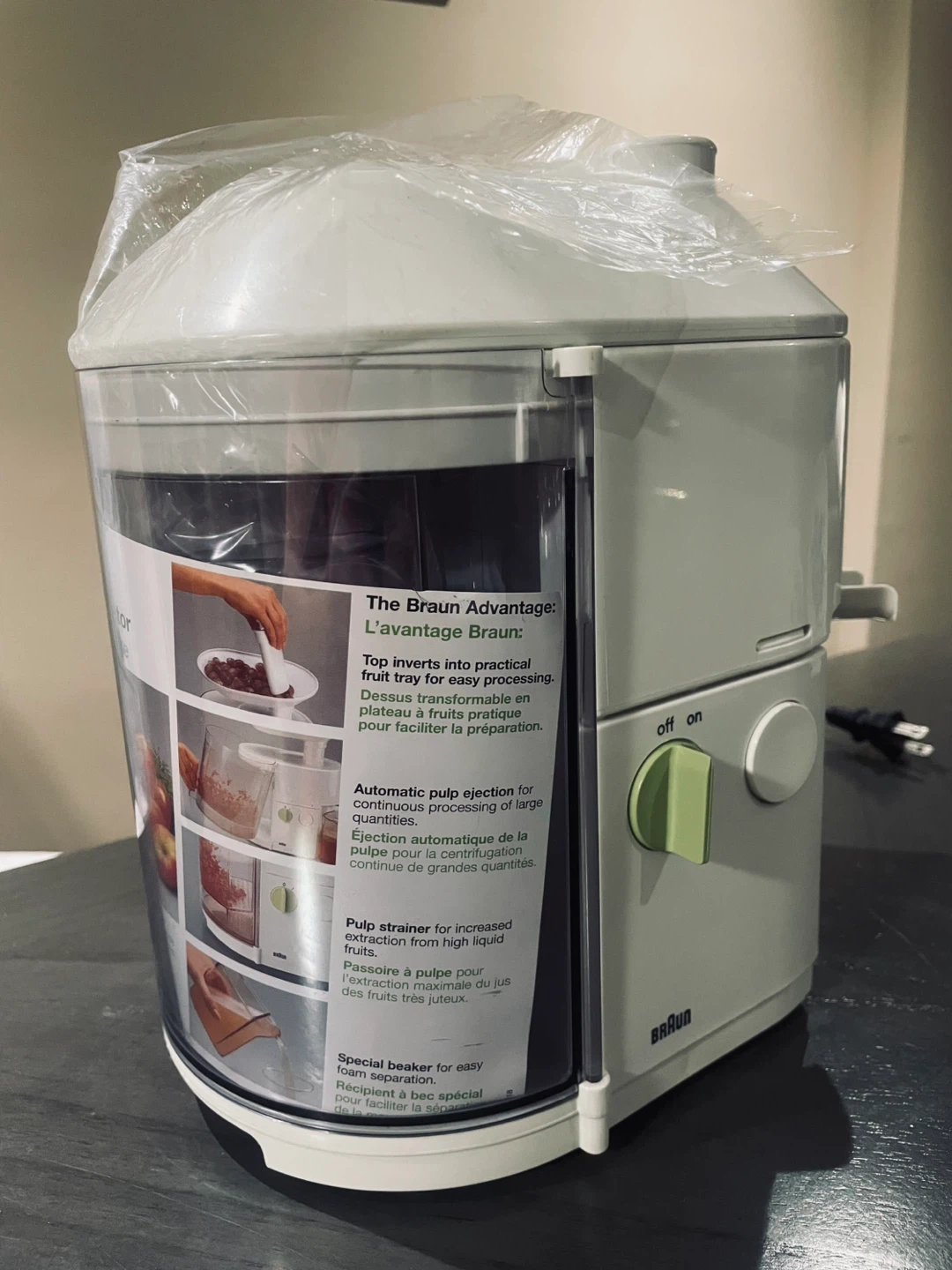 Braun Deluxe Juice Extractor MP80 - photo 3