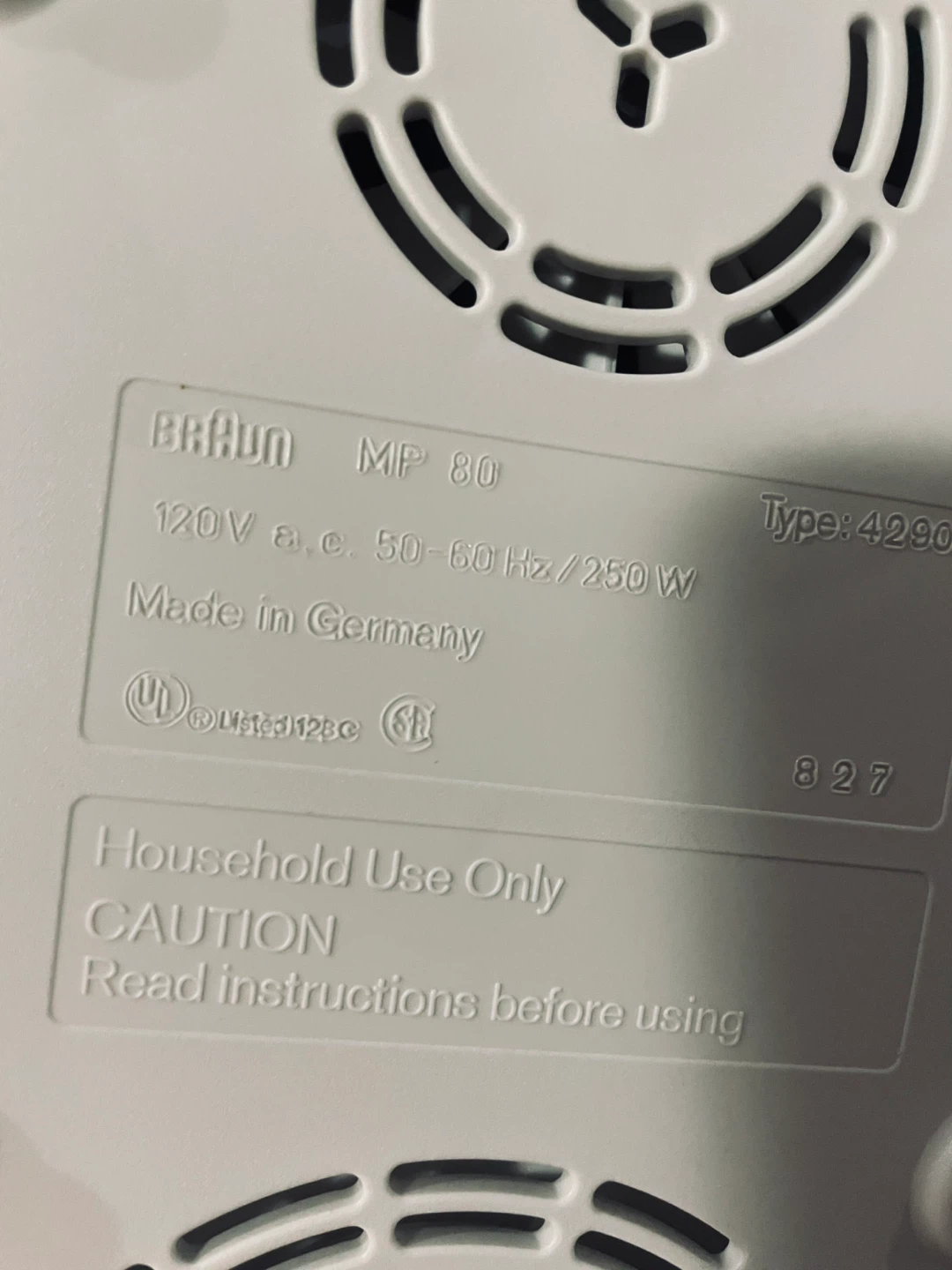 Braun Deluxe Juice Extractor MP80 - photo 5