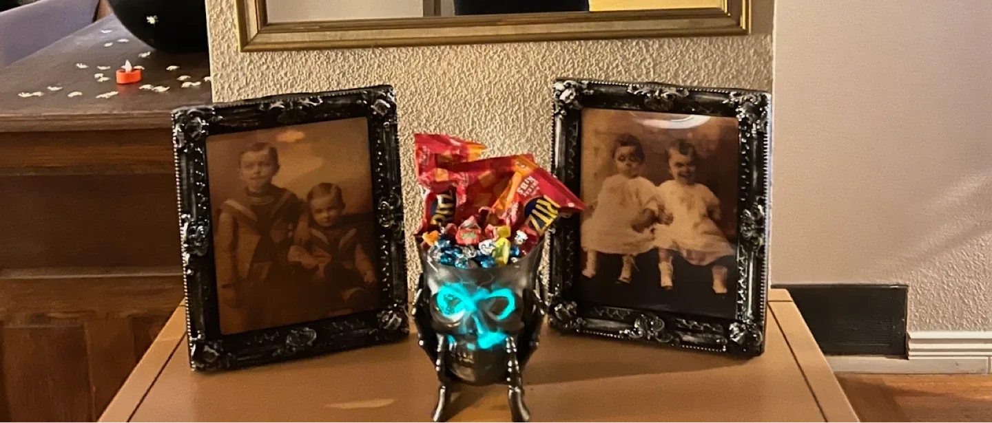 Halloween Picture frame scary lenticular ** thumbnail