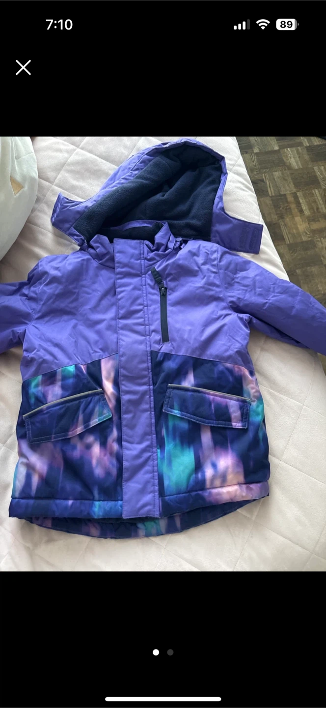 George XS (4-5) Purple Winter Jacket