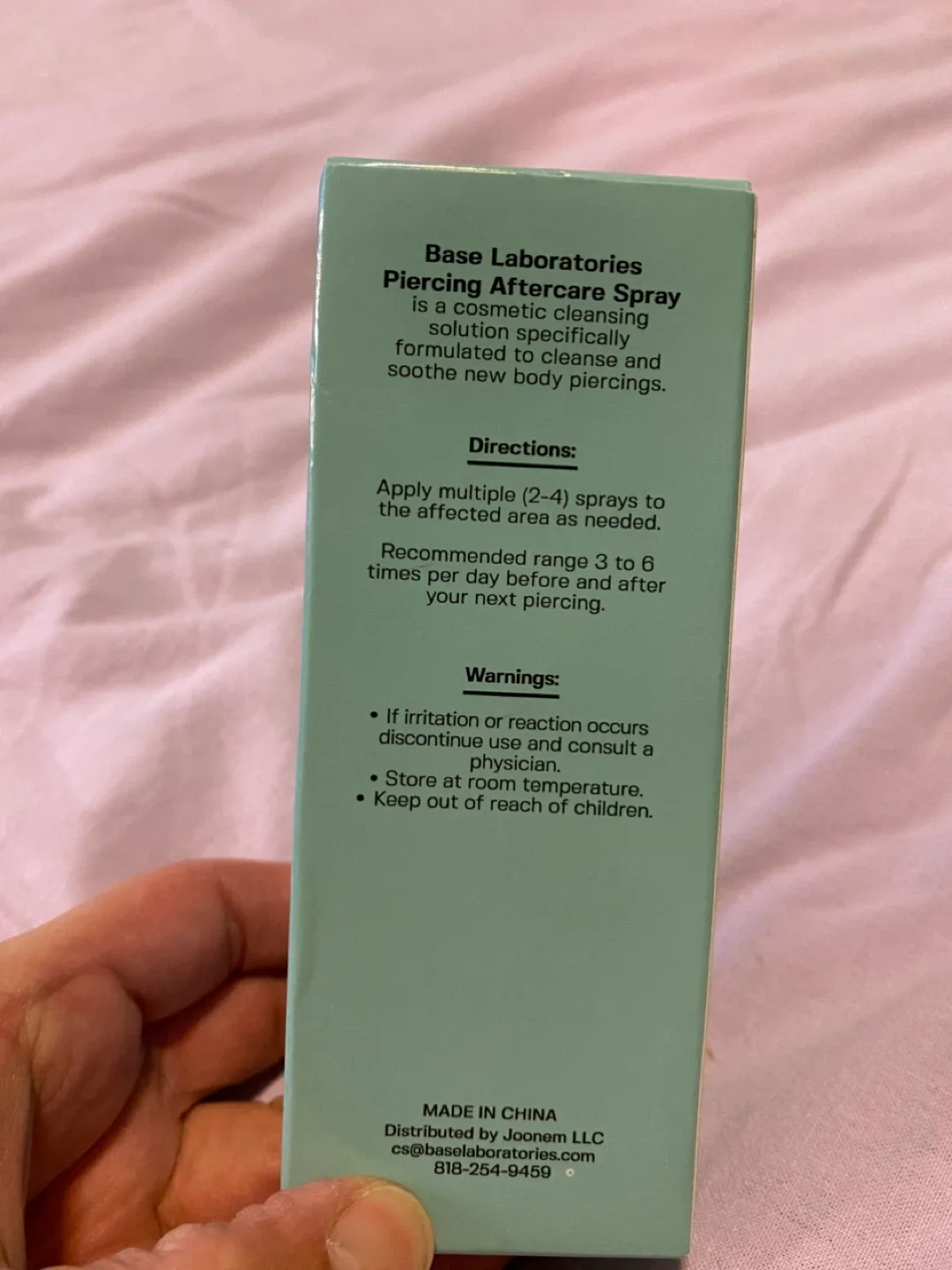 Piercing Aftercare Spray - 4oz image indicator(3)