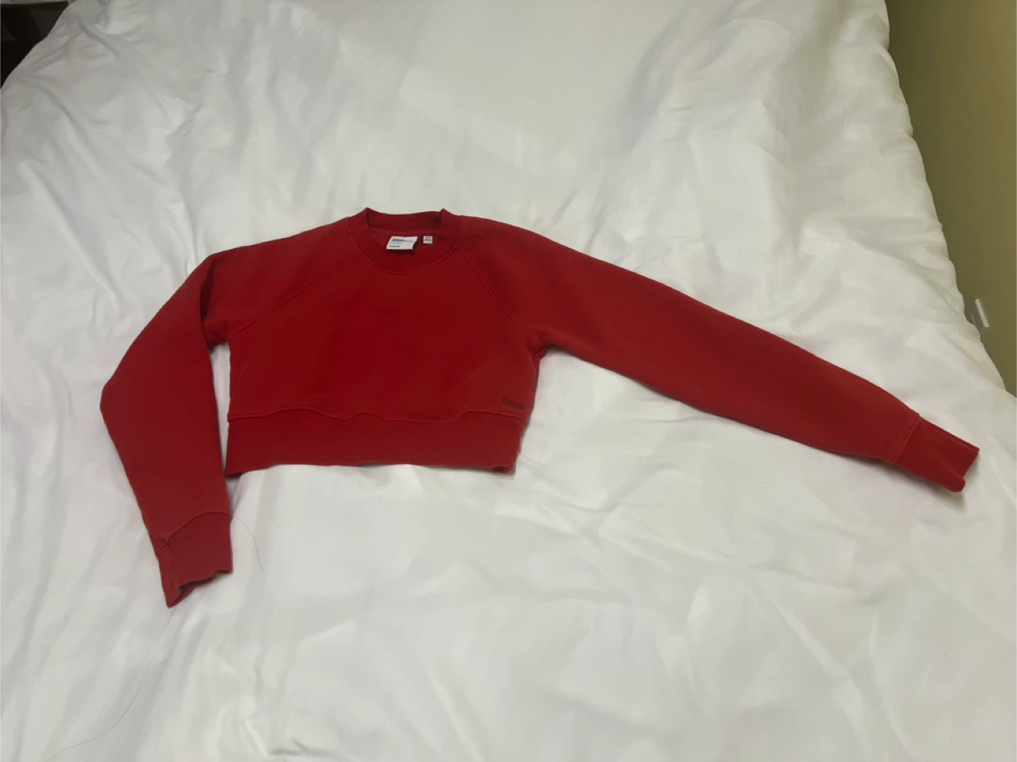 TNA Sweatfleece Cozy Fleece 2XS Red - photo 3
