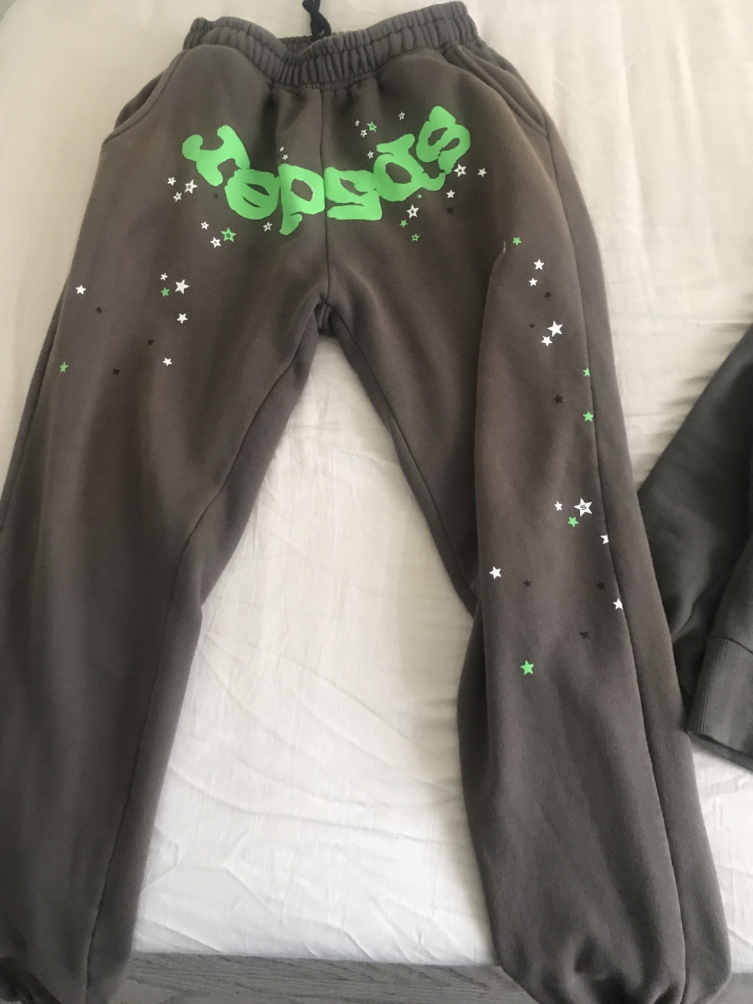 Sp5der Hoodie and Sweatpants Set - Size M - photo 3